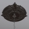 Ekena Millwork Attica PVC Medallion (Canopies up to 7 3/4"), 22"OD x 3 1/2"ID x 1"P, Universal Metallic Rustic Mist CMP22ATERU - alternate 9